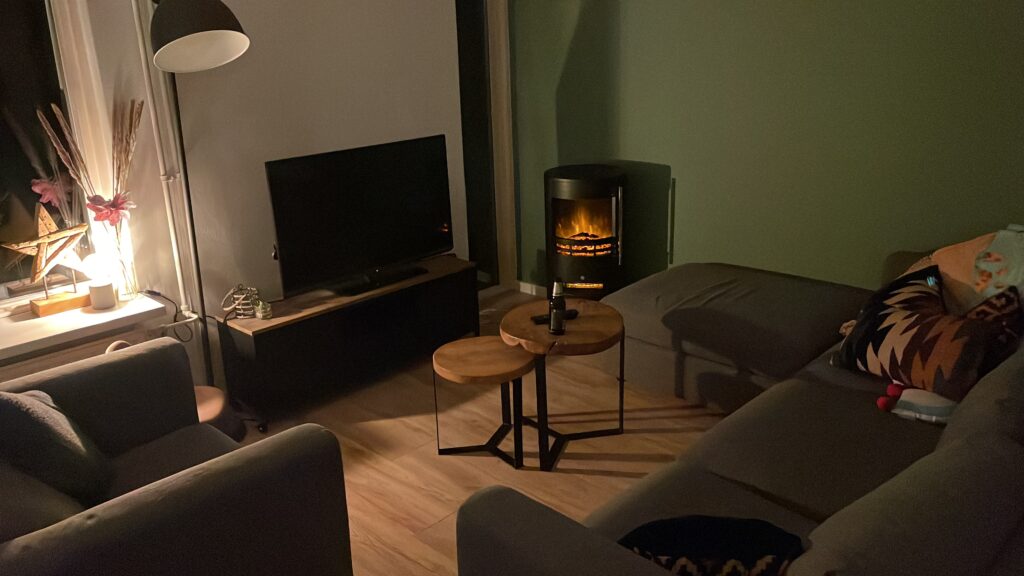 Prachtige elektrische Sfeerhaard van Eurom